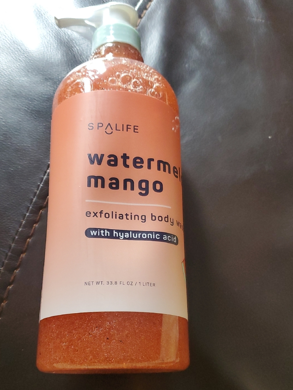Alife Watermelon Mango Exfoliating Body Wash - Coral/Peach